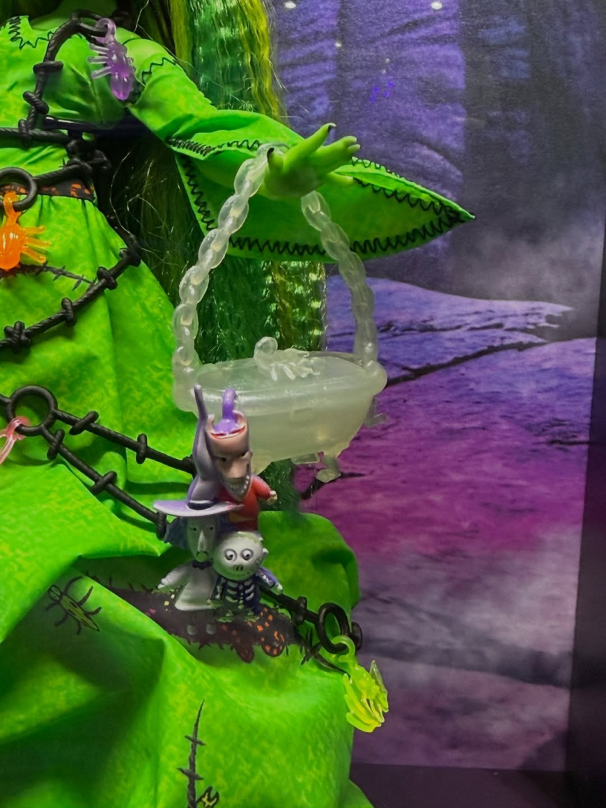 Monster High Skullector The Nightmare Before Christmas Oogie Boogie Doll irl pictures