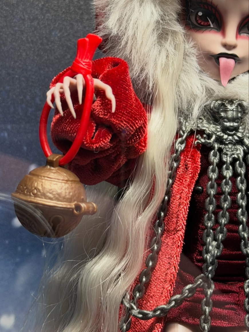 Monster High Skullector Krampus doll irl photos