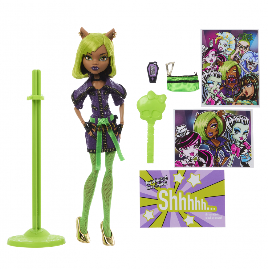 Monster High Boo-riginal Creeproduction Dawn of the Dance Clawdeen Wolf doll 2026