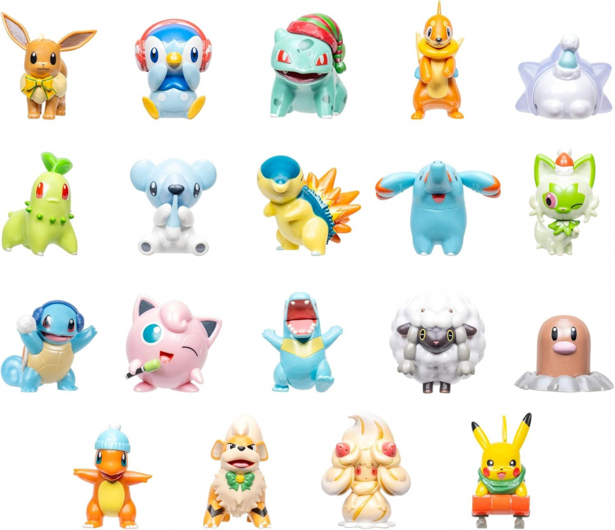 Pokemon Holiday Advent Calendar 2026 from Jazwares