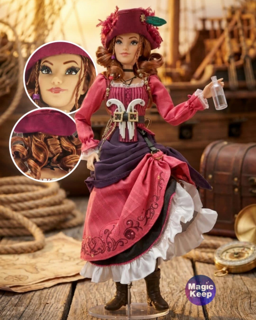 D23 Pirates of the Caribbean Redd Limited Edition doll