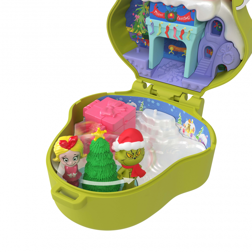 Polly Pocket x The Grinch Compact