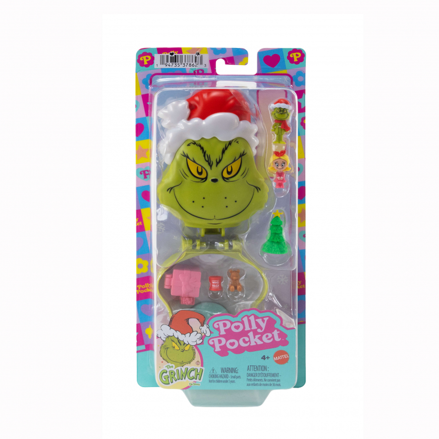 Polly Pocket x The Grinch Compact