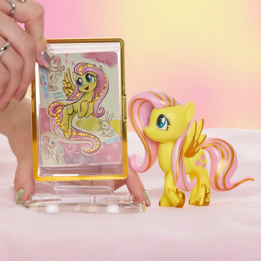 My Little Pony Kayou Friendship in the Cards - 4 Special Edition Pony Toys with Collectible Cards