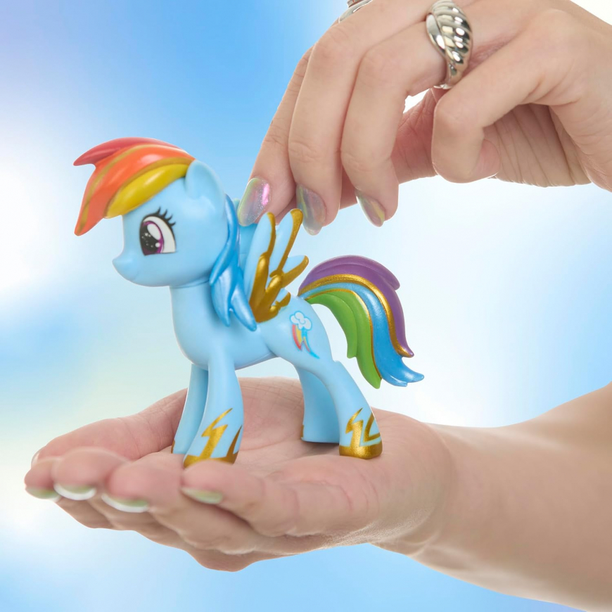 My Little Pony Kayou Friendship in the Cards - 4 Special Edition Pony Toys with Collectible Cards