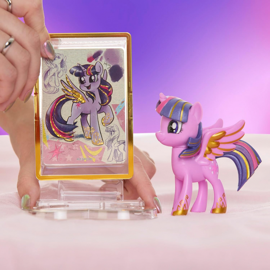 My Little Pony Kayou Friendship in the Cards - 4 Special Edition Pony Toys with Collectible Cards
