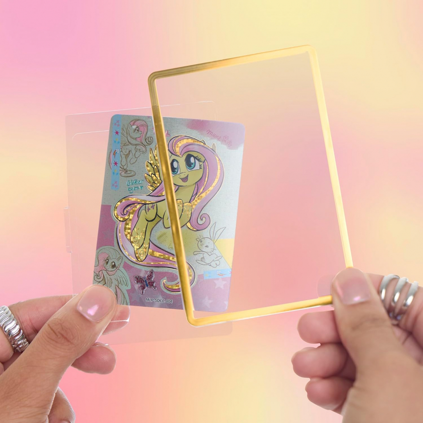 My Little Pony Kayou Friendship in the Cards - 4 Special Edition Pony Toys with Collectible Cards