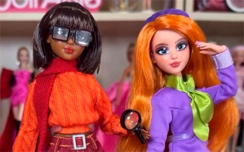 Jakks Pacific Scooby-Doo collector dolls Daphne and Velma