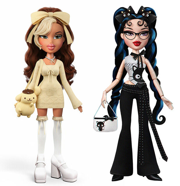 Bratz x Hello Kitty Series 2 dolls Fianna and Kumi