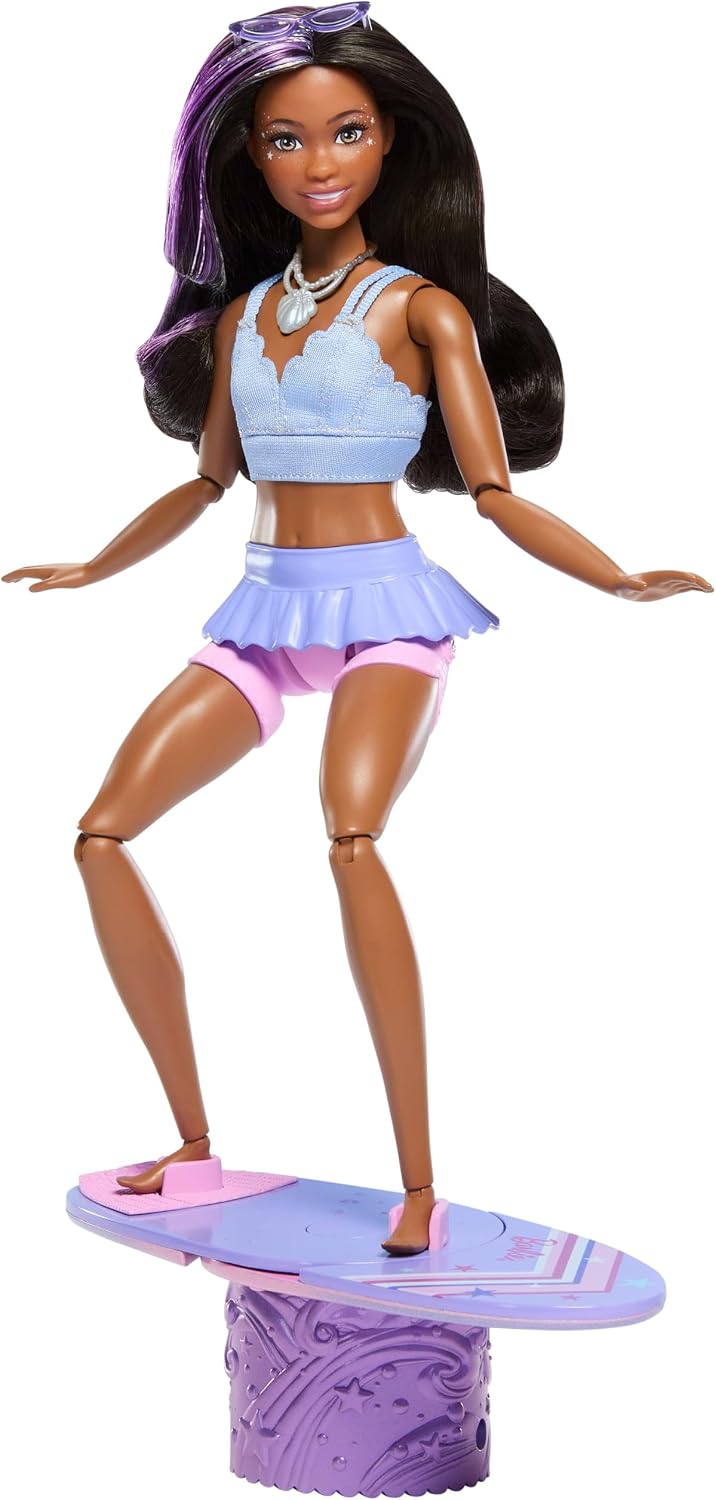 Barbie in a Mermaid Tale Adventure Swim and Surf mermaid doll Brooklyn