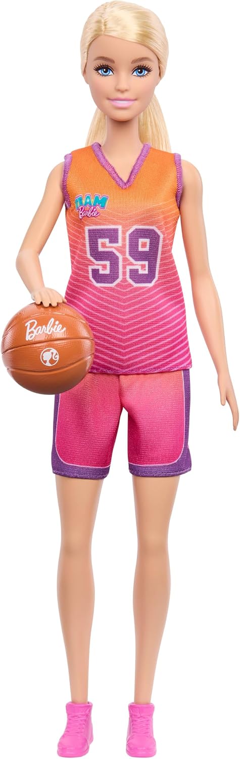The Team Barbie Sports in Action Basketball Player doll