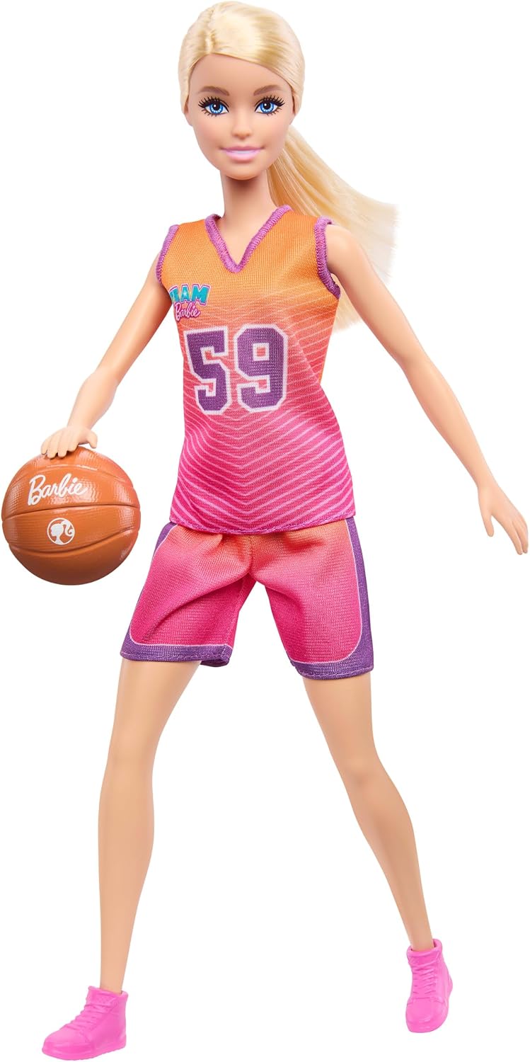 The Team Barbie Sports in Action Basketball Player doll