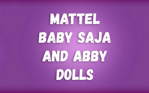 Mattel KPop Demon Hunters Saja Boys dolls 2027: Baby Saja and Abby