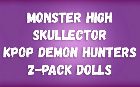 Monster High Skullector KPop Demon Hunters 2-pack dolls