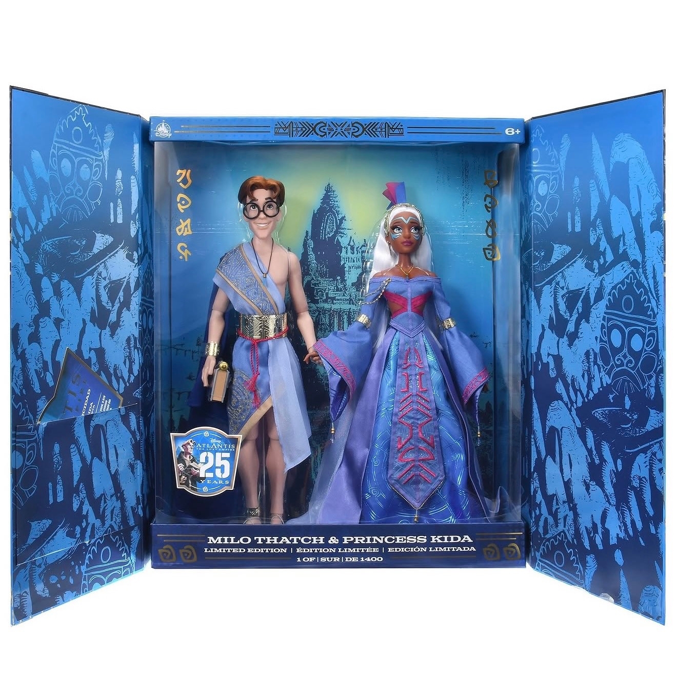 Disney D23 2026 Limited Edition dolls: Roger and Anita, Milo and