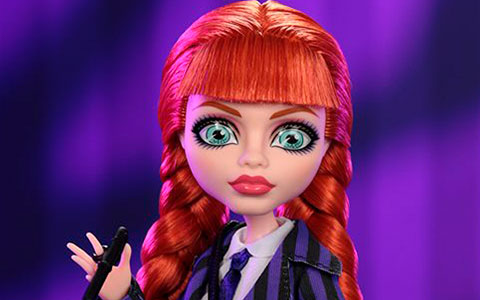 Monster High x Wednesday Agnes doll
