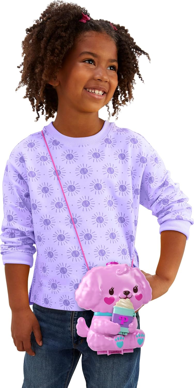 Polly Pocket Café Pup Purse Playset
