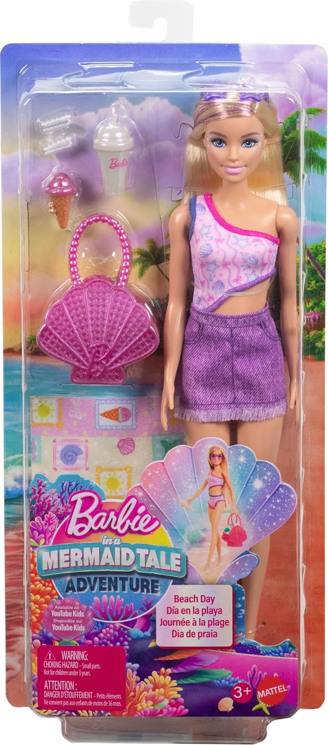 Barbie in a Mermaid Tale Adventure Beach day doll