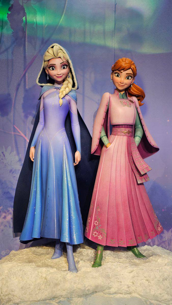 Disney Frozen 3 Elsa and Anna new designs and outfits