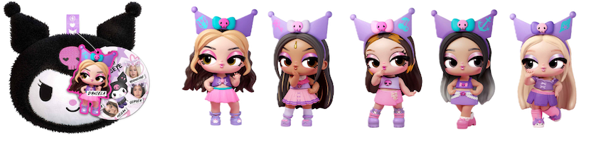LOL Surprise Kuromi x KATSEYE dolls