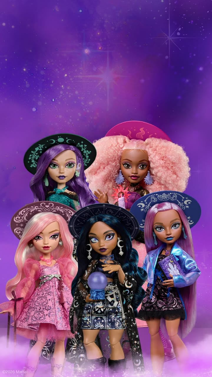 Monster High and Moonspell Magic mobile wallpapers