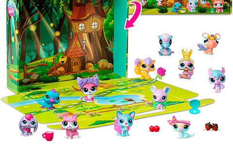 Littlest Pet Shop Furrytail Forest Collector Set