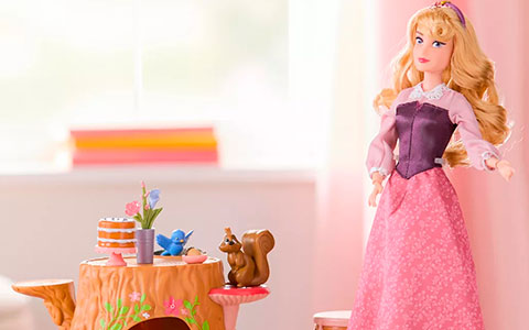 New Disney Store Classic dolls sets with Ariel, Aurora Belle and Tiana