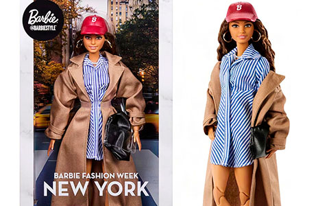 Barbie Signature BarbieStyle Fashion Week doll New York street style outfit