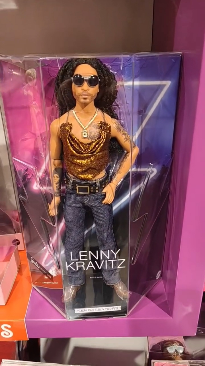 Barbie Lenny Kravitz Kenbassadors doll