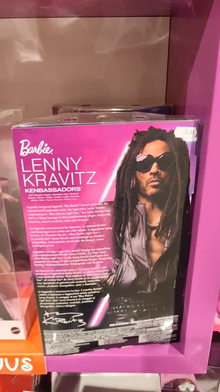 Barbie Lenny Kravitz Kenbassadors doll