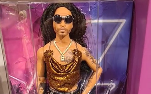 Barbie Lenny Kravitz Kenbassadors doll