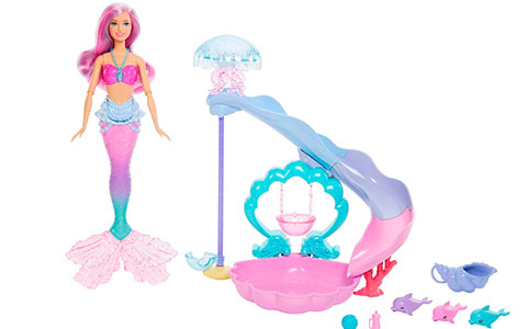 Barbie in a Mermaid Tale Adventure Underwater Dolphin Playground