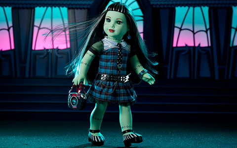 American Girl x Monster High Frankie Stein doll