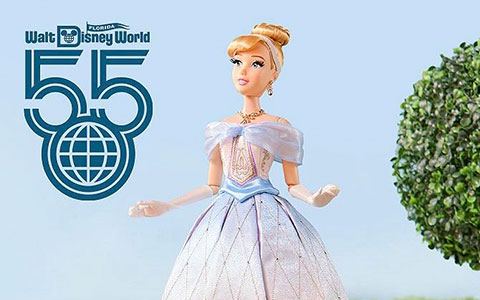 Cinderella Limited Edition Walt Disney World 55th Anniversary doll