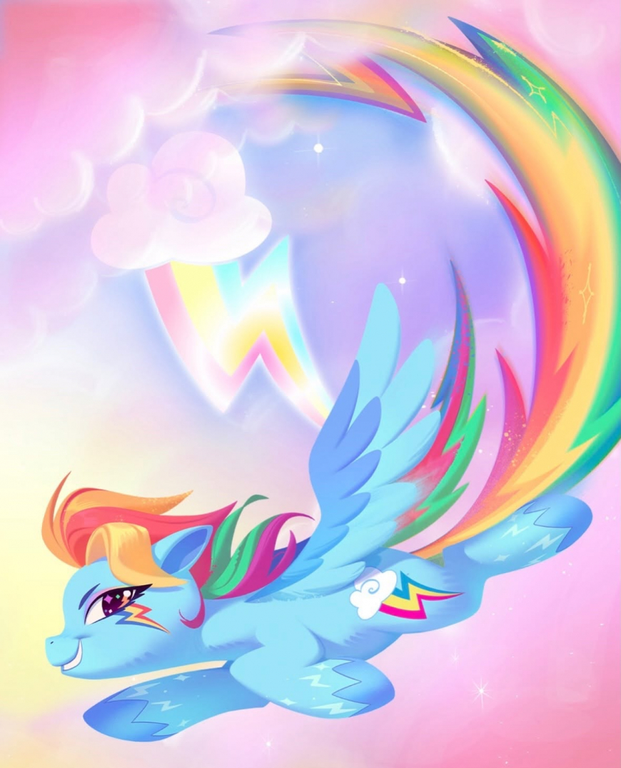 My Little Pony: Forever Friendship core 4 ponies art