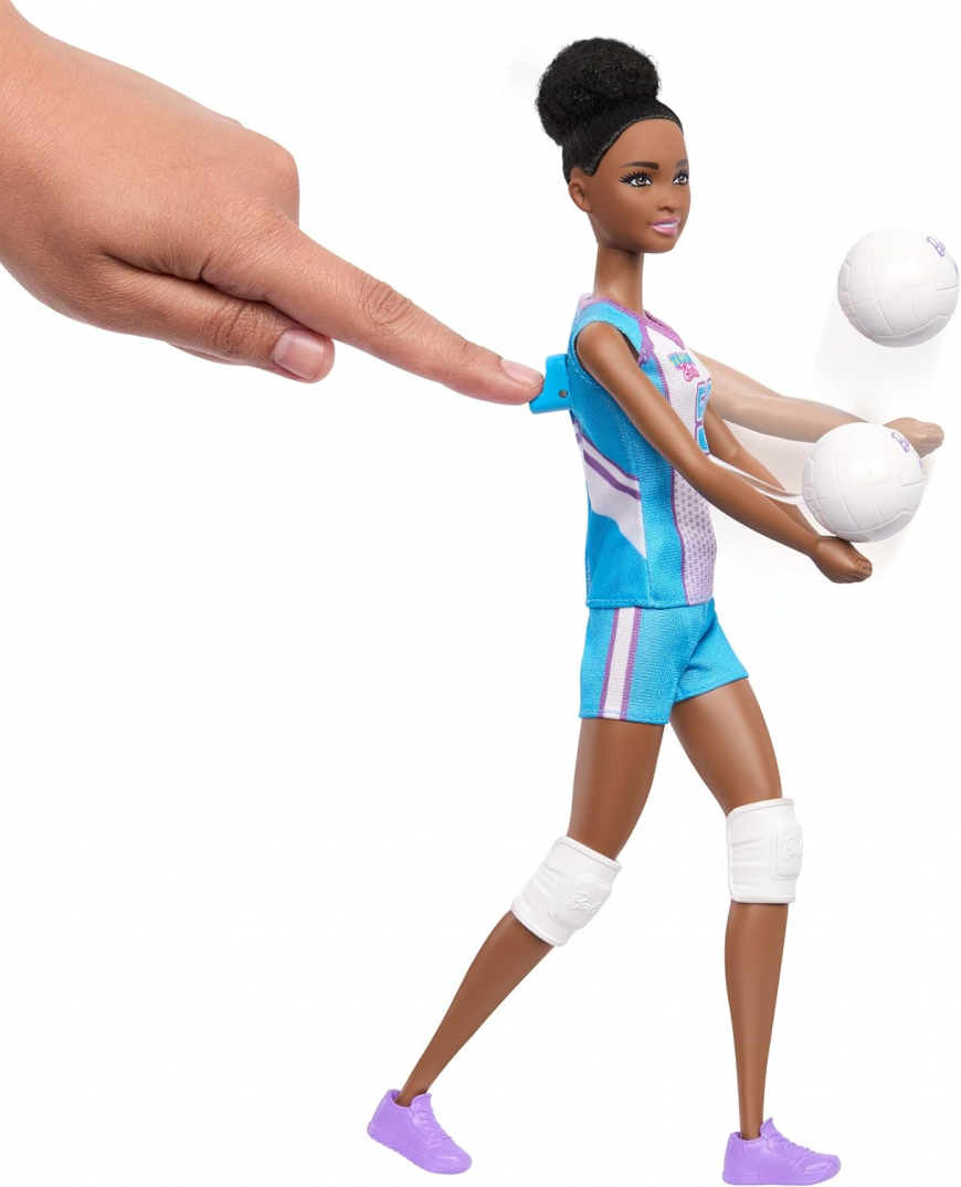 The Team Barbie Sports in Action Volleyball Player doll