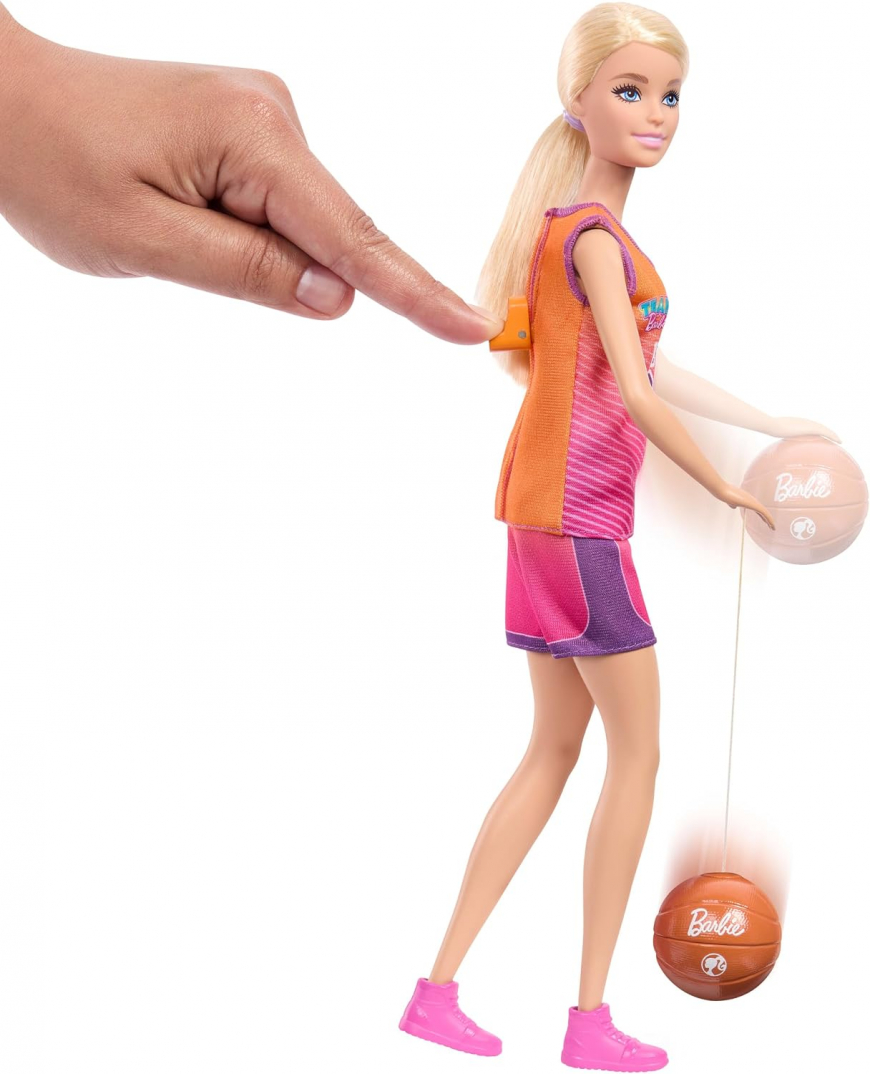 The Team Barbie Sports in Action Basketball Player doll