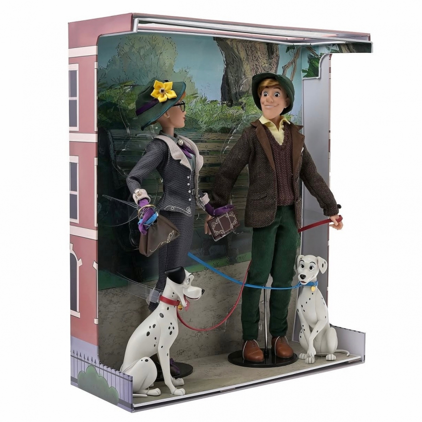 101 Dalmatians Roger and Anita Limited Edition Doll Set