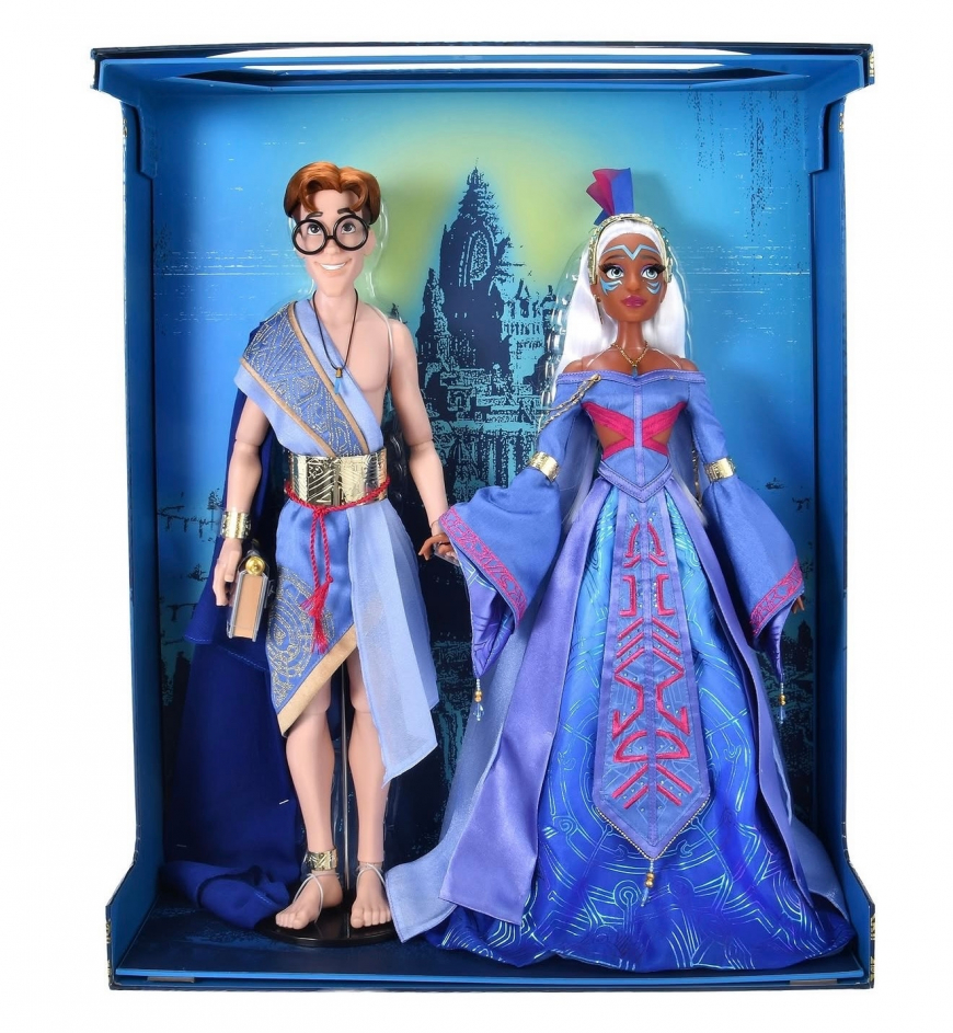 Milo Thatch and Princess Kida Limited Edition Doll set