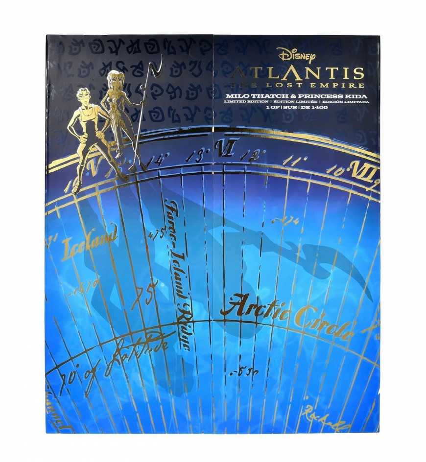 Milo Thatch and Princess Kida Limited Edition Doll set