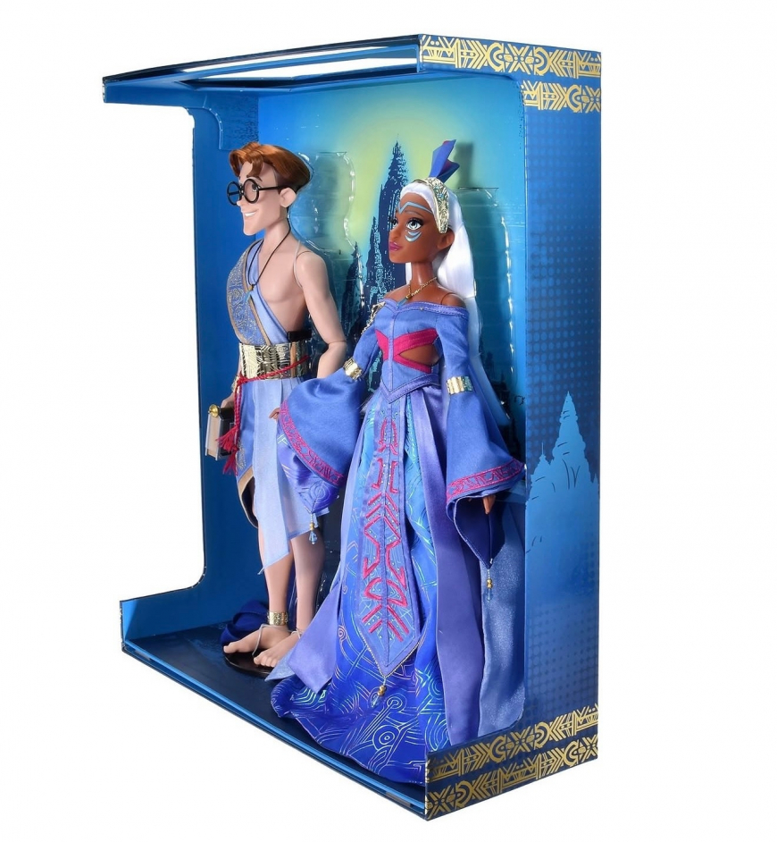 Milo Thatch and Princess Kida Limited Edition Doll set