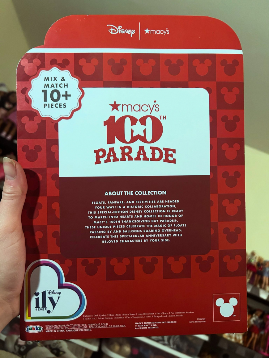Disney ILY 4ever Mickey Mouse and Minnie Mouse-Themed Deluxe Fashion Doll from Macy’s