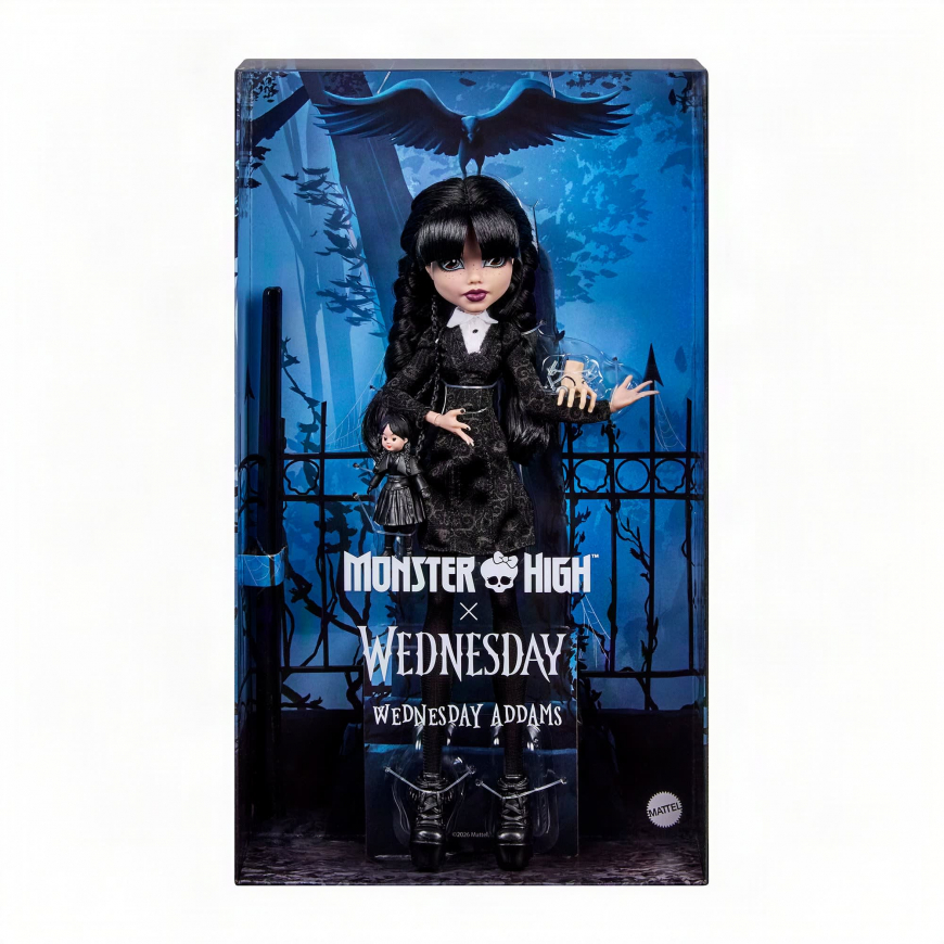 Monster High x Wednesday 2026 new Wednesday season 2 doll