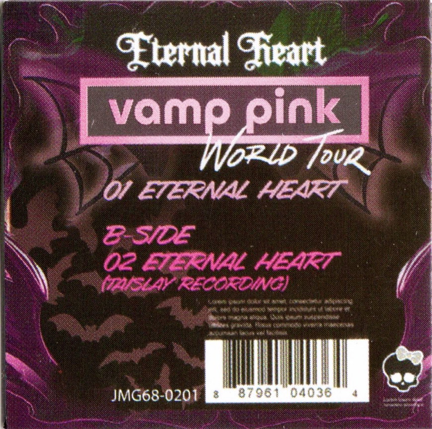 Vamp Pink “Eternal Heart” Vinyl Album Cover