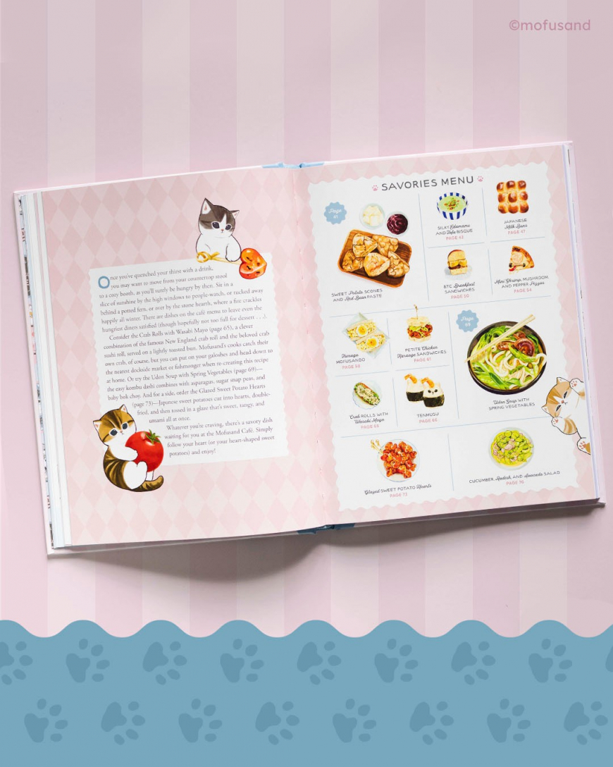 The Mofusand Cat Cafe Cookbook