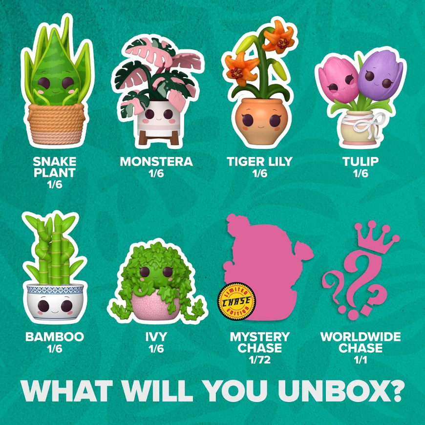 Funko Pop! Mystery: Flora Plants Series Blind Box