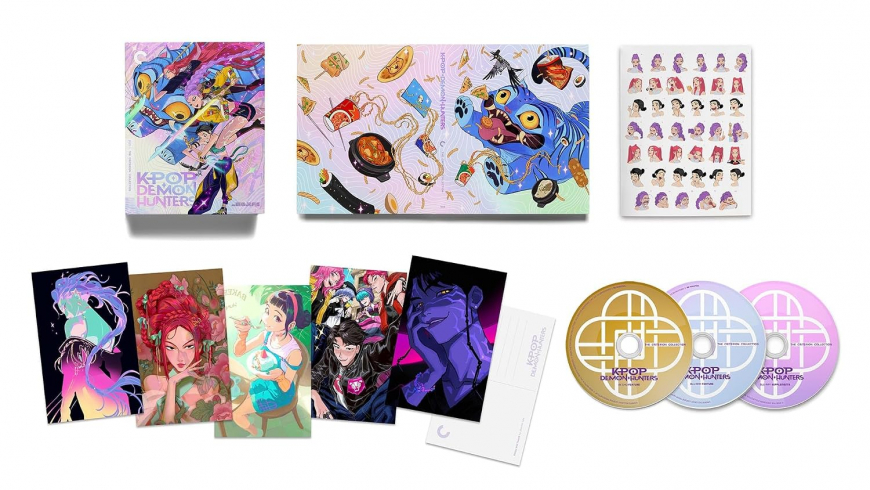 KPop Demon Hunters The Criterion Collection set