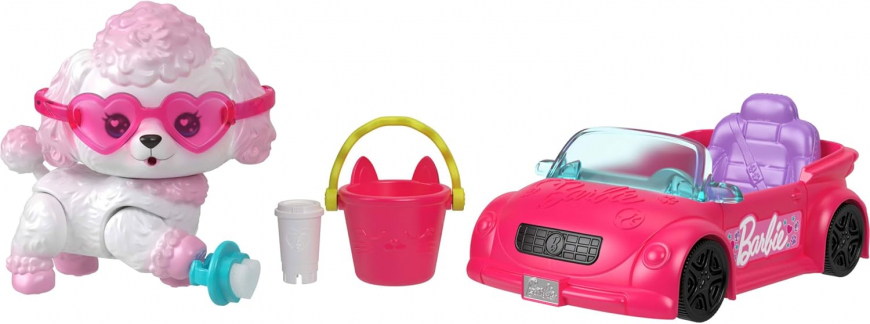 Barbie Dream Squad Pet Poodle And Convertible