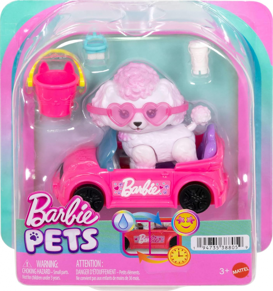 Barbie Dream Squad Pet Poodle And Convertible