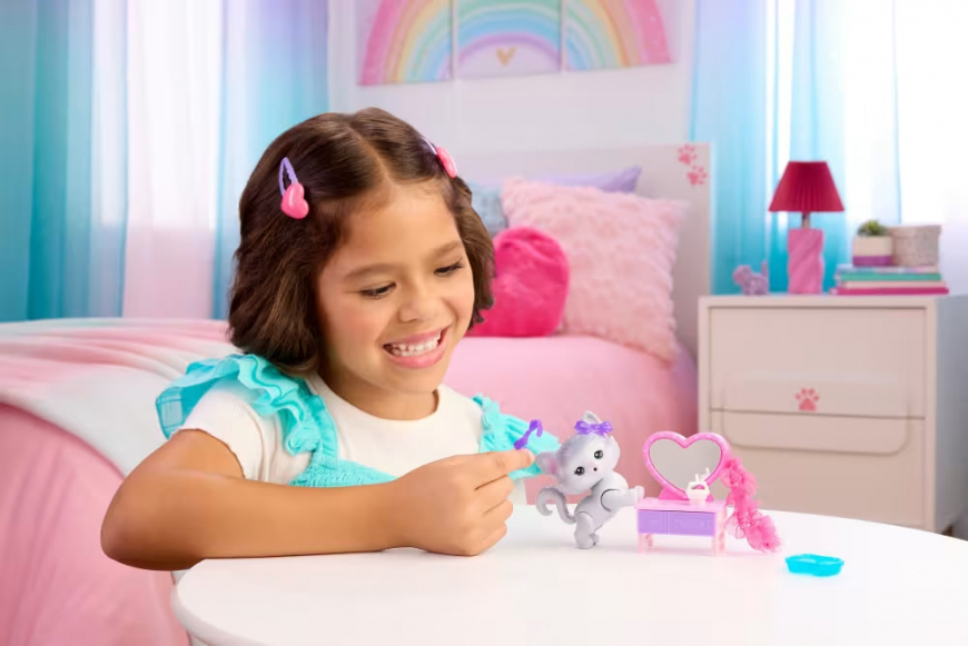 Barbie Dream Squad Pet Kitty And Vanity